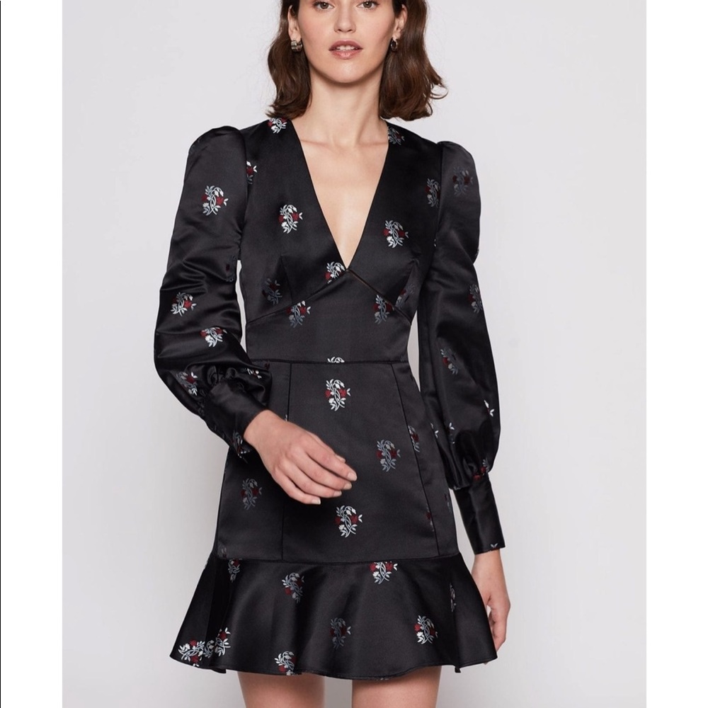Rare NWT Elegant Joie black mini dress ✨